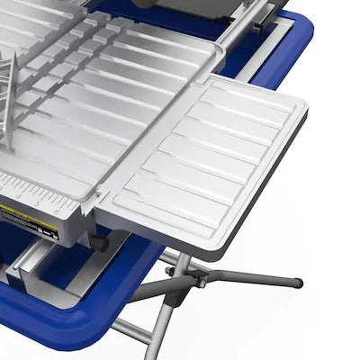 Kobalt 7-in 1.6HP Wet Tabletop Sliding Table Tile Saw with Stand