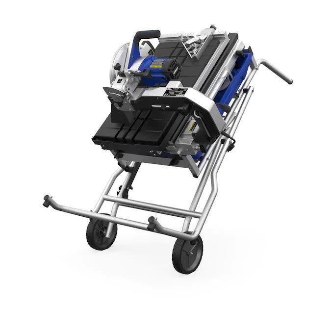 Kobalt 10-in 2.4 HP Wet Tabletop Sliding Table Tile Saw with with Stand