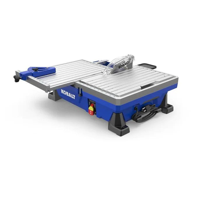 Kobalt 7-in Wet Tabletop Sliding Table Tile Saw