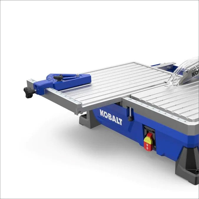 Kobalt 7-in Wet Tabletop Sliding Table Tile Saw