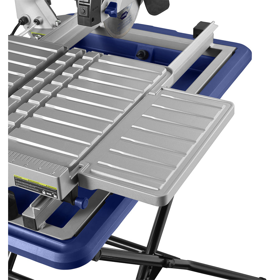 Kobalt 7-in Wet Tabletop Sliding Table Tile Saw with Stand